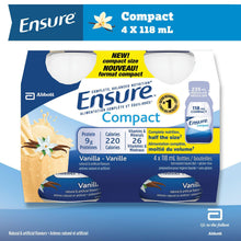 Load image into Gallery viewer, Ensure Complete Balanced Nutrition Formulated Liquid Diet, Vanilla - 4 x 118 ml