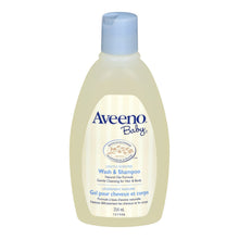 Load image into Gallery viewer, Aveeno Baby Wash & Shampoo, Lightly Scented - 354 ml