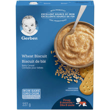 Load image into Gallery viewer, Gerber Stage 3 Baby Cereal (from 8 months) Wheat Biscuit