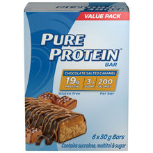 Load image into Gallery viewer, Pure Protein Protein Bars, Salted Caramel - 300 g