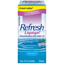 Load image into Gallery viewer, Refresh Liquigel Lubricant Eye Drops - 2 x 15 ml