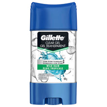 Load image into Gallery viewer, Gillette Clear Gel Antiperspirant, Wild Rain - 108 g