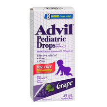 Load image into Gallery viewer, Advil Pediatric Ibuprofen Drops, Dye-Free, Grape Flavour - 24 ml