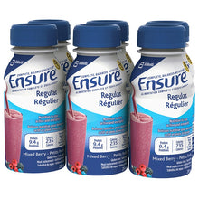 Load image into Gallery viewer, Ensure Regular Meal Replacement, Mixed Berry - 6 x 235 ml