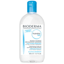 Load image into Gallery viewer, Bioderma Hydrabio H2O, Moisturising Make-Up Removing Micelle Solution - 500 ml