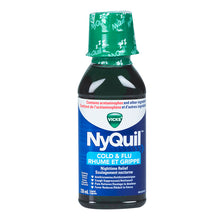 Load image into Gallery viewer, Vicks NyQuil Cold and Flu Liquid - 236 ml