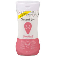 Load image into Gallery viewer, Summer's Eve Sheer Floral 5-in1 Cleansing Wash - 266 ml