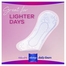 Load image into Gallery viewer, Always Radiant Daily Liners, Regular, Unscented