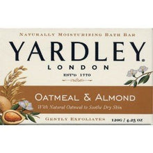 Load image into Gallery viewer, Yardley Oatmeal & Almond Bar Soap - 2 bar soaps x 120 g