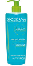 Load image into Gallery viewer, Bioderma Sebium Purifying Cleansing Foaming Gel - 500 ml