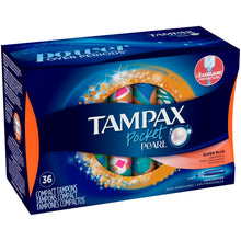 Load image into Gallery viewer, Tampax Pocket Pearl, Super Plus Absorbency, Unscented - 36 tampons