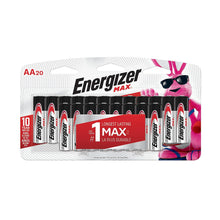Load image into Gallery viewer, Energizer MAX AA Batteries - 20 pack