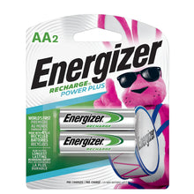 Load image into Gallery viewer, Energizer Recharge Rechargeable AA Batteries - 2 pack
