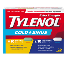 Load image into Gallery viewer, Tylenol Extra Strength Cold & Sinus - 20 caplets