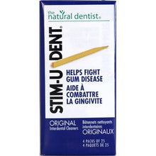 Load image into Gallery viewer, Stim-U-Dent Original Interdental Cleaners - 4 x 25 Picks
