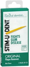 Load image into Gallery viewer, Stim-U-Dent Original Interdental Cleaners, Mint Flavour - 4 x 25 Picks

