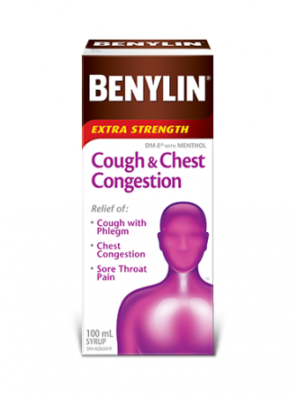 Benylin Extra Strength Cough & Chest Congestion Syrup - 100 ml