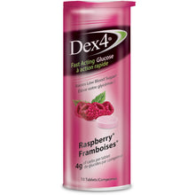 Load image into Gallery viewer, Dex4 Fast Acting Glucose, Raspberry - 10 tablets
