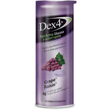Load image into Gallery viewer, Dex4 Fast Acting Glucose, Grape - 10 tablets
