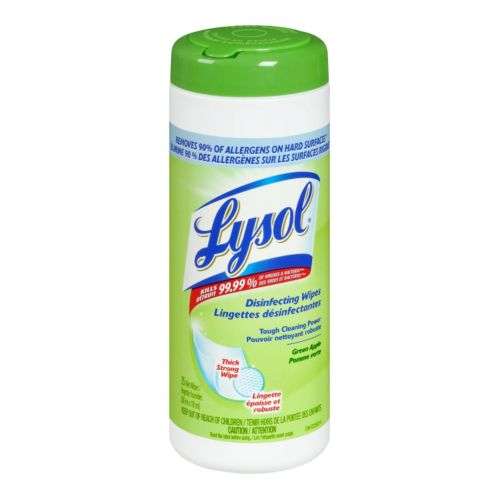 Lysol Disinfecting Wipes, Green Apple - 35 wipes