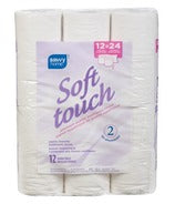 Load image into Gallery viewer, Savvy Home Soft Touch Bathroom Tissue - 12 rolls
