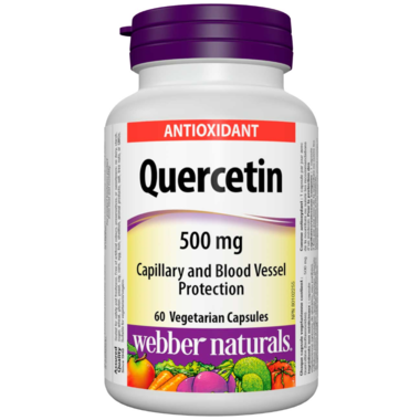 Webber Naturals Quercetin 500 mg - 60 capsules
