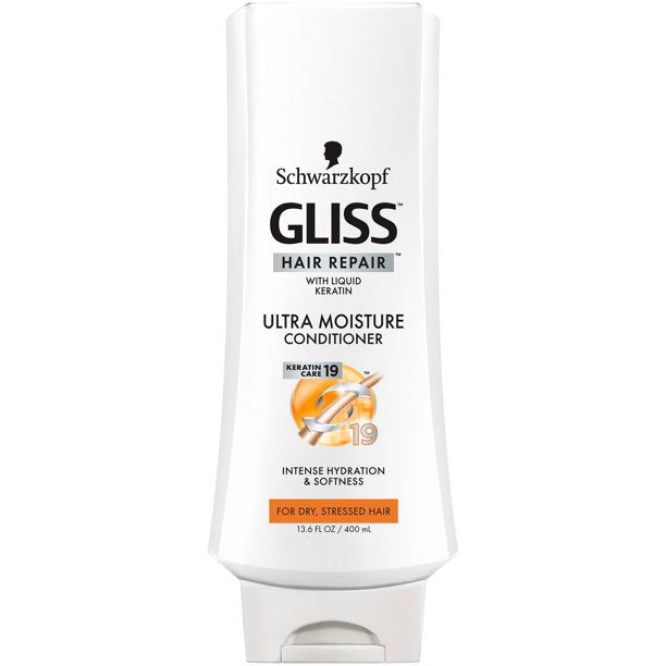 Schwarzkopf Gliss Hair Repair, Ultra Moisture Conditioner - 400 ml