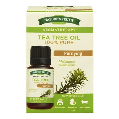 Nature's Truth Aromatherapy 100% Pure Purifying Tea Tree Oil - 15 ml