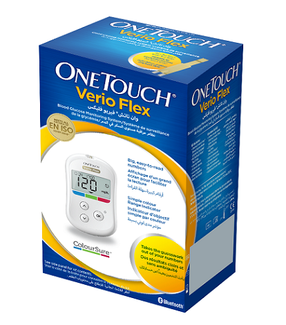 OneTouch Verio Flex Blood Glucose Monitoring System with Bluetooth