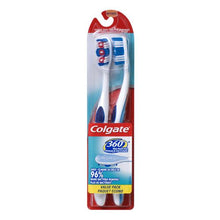 Load image into Gallery viewer, Colgate 360 Toothbrush Value Pack, Soft - 2 units
