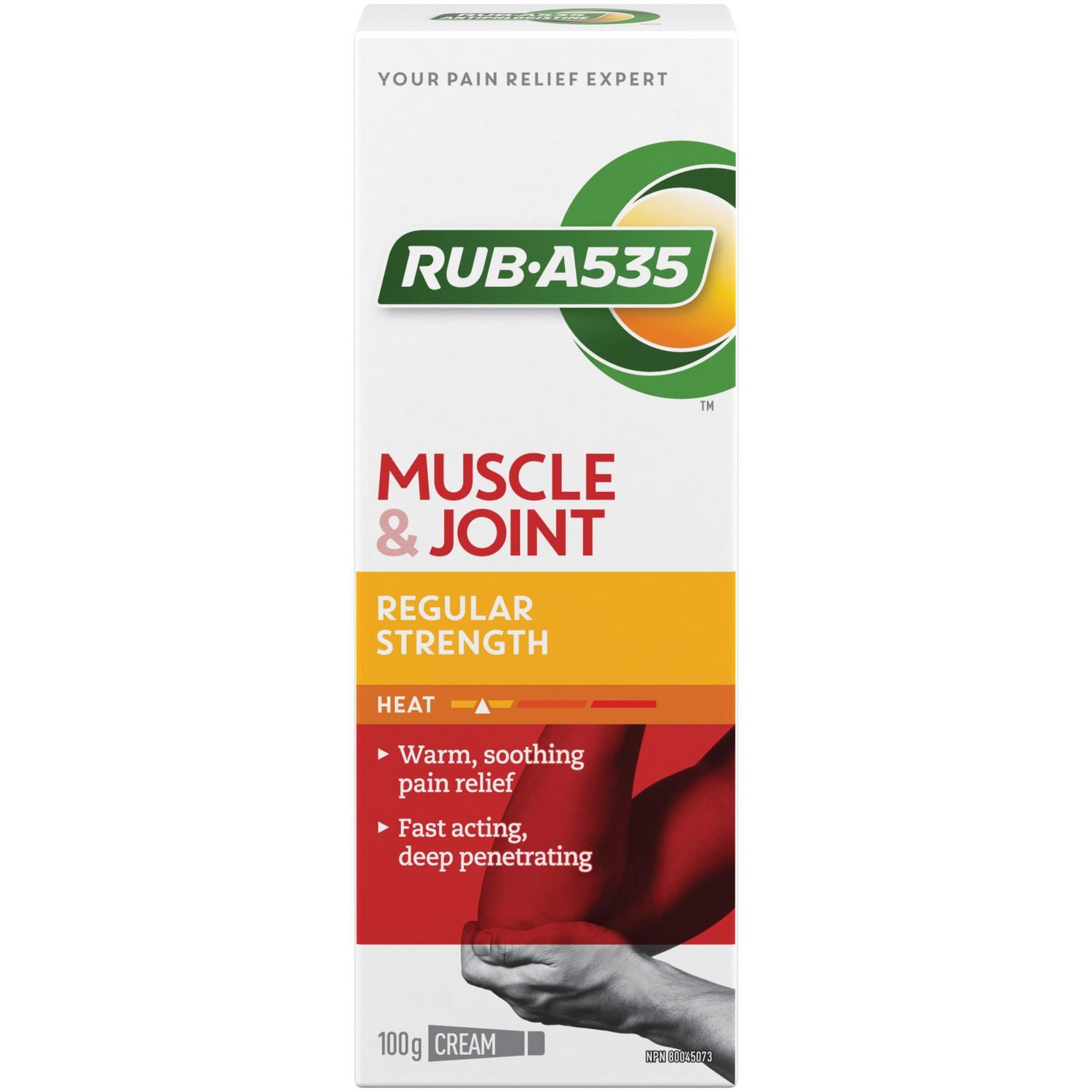 RUB A535 Regular Strength Muscle & Joint Pain Relief Heat Cream