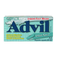 Load image into Gallery viewer, Advil Ibuprofen Liqui-Gels - 72 capsules x 200mg
