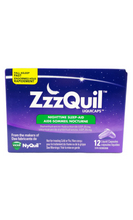 Load image into Gallery viewer, ZzzQuil Nighttime Sleep-Aid LiquiCaps - 12 liquid capsules
