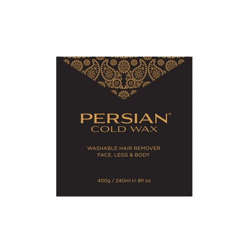 Persian Cold Wax, Washable Hair Remover for Face, Legs & Body - 240 ml
