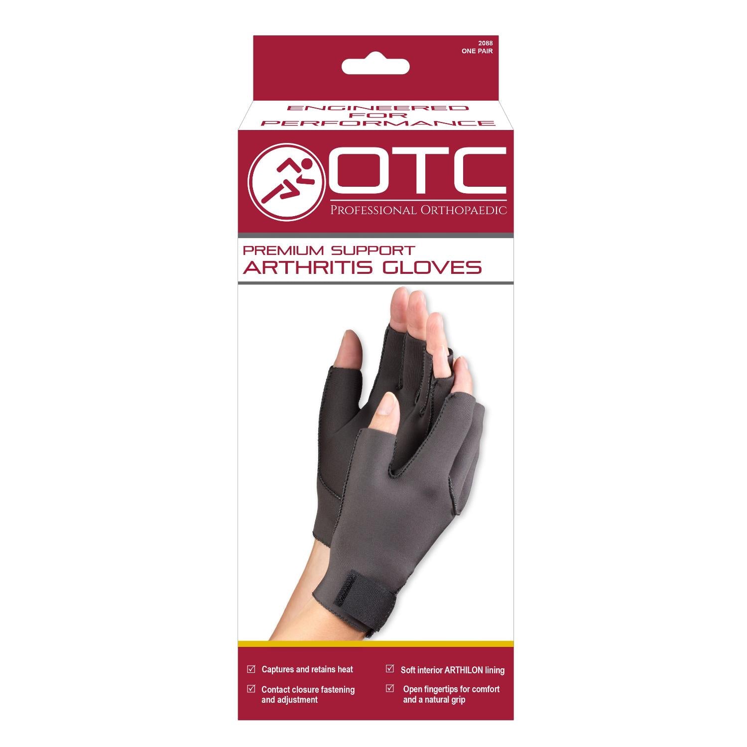 OTC Professional Orthopaedic Arthritis Glove, Small - 7” - 7.75” (17.8 - 19.7 cm)