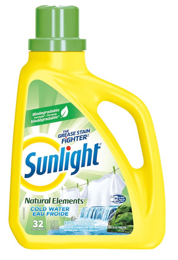 Sunlight Natural Elements Cold Water - 32 loads, 1.47 L