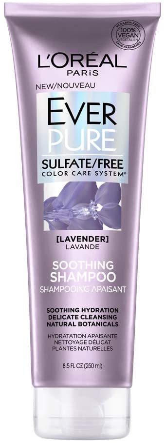 L'Oreal Paris Everpure Soothing Lavender Oil Sulfate-Free Shampoo - 250 ml