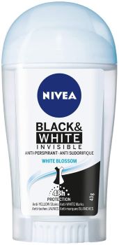 Nivea Black & White Invisible Anti-Perspirant - 43 g