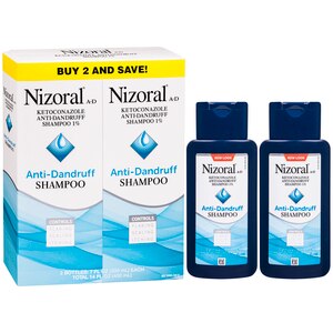 Nizoral Anti-Dandruff Shampoo - 2 bottles x 120 ml