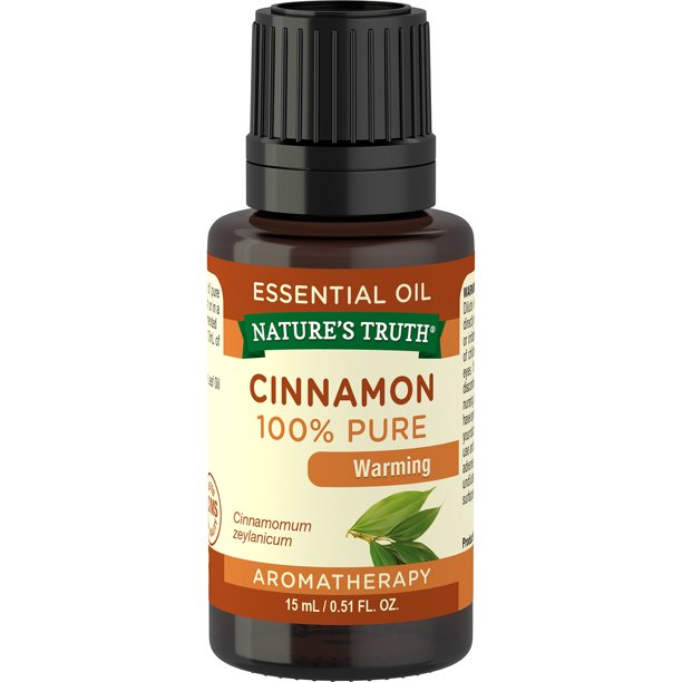 Nature's Truth Aromatherapy 100% Pure Warming Cinnamon - 15 ml