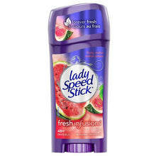 Load image into Gallery viewer, Lady Speed Stick Fresh Infusions Invisible Deodorant, Fruity Melon - 65 g
