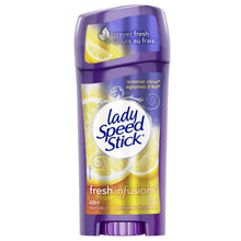 Load image into Gallery viewer, Lady Speed Stick Fresh Infusions Invisible Deodorant, Summer Citrus - 65 g
