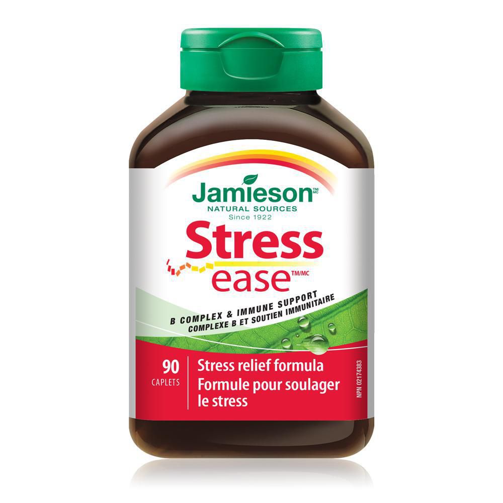 Jamieson Stress Ease, B-Complex & Immune Support - 90 caplets