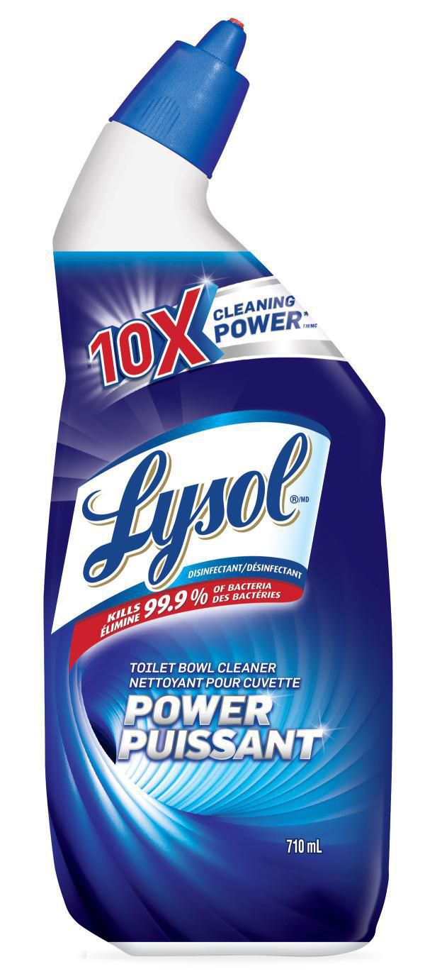 Lysol Disinfectant, Toilet Bowl Cleaner, Power - 710mL