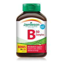 Load image into Gallery viewer, Jamieson B Complex 50 mg - 120 caplets
