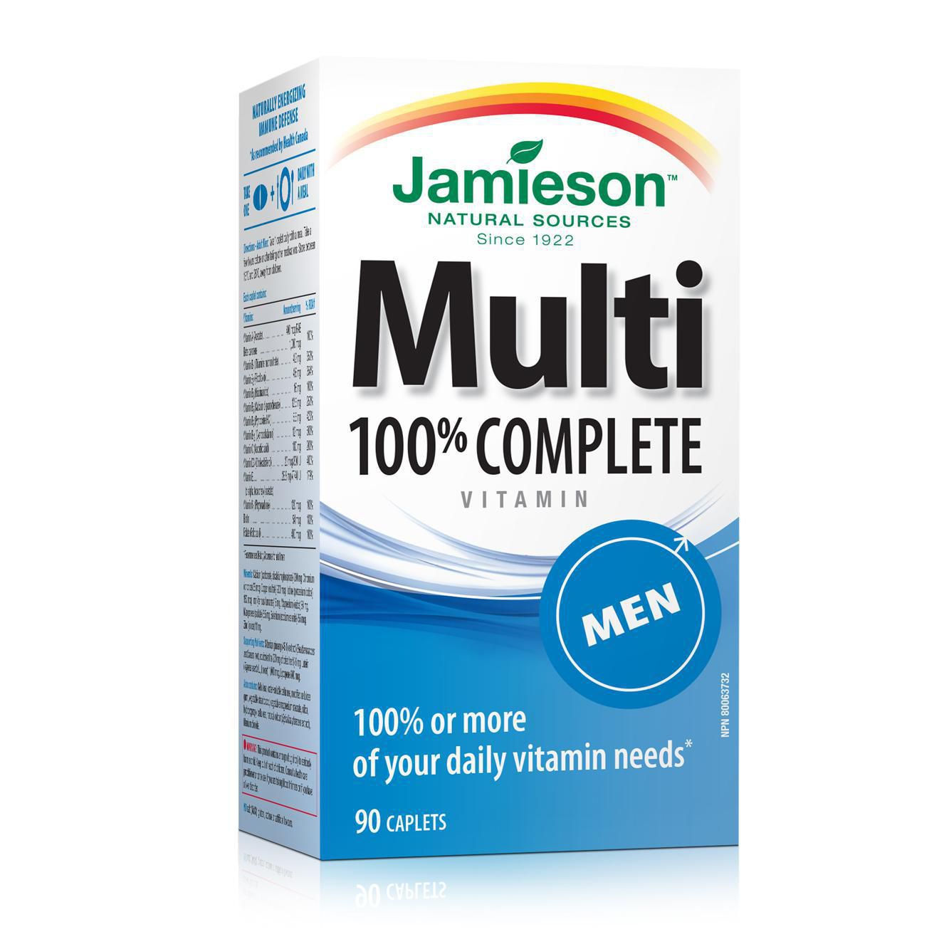 Jamieson Multi 100% Men's Complete Vitamin - 90 caplets