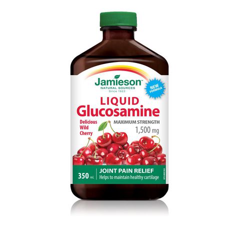 Jamieson Liquid Glucosamine, 1500 mg - 350 ml