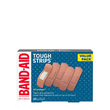 Load image into Gallery viewer, Band-Aid Tough Strips - 60 adhesive bandages
