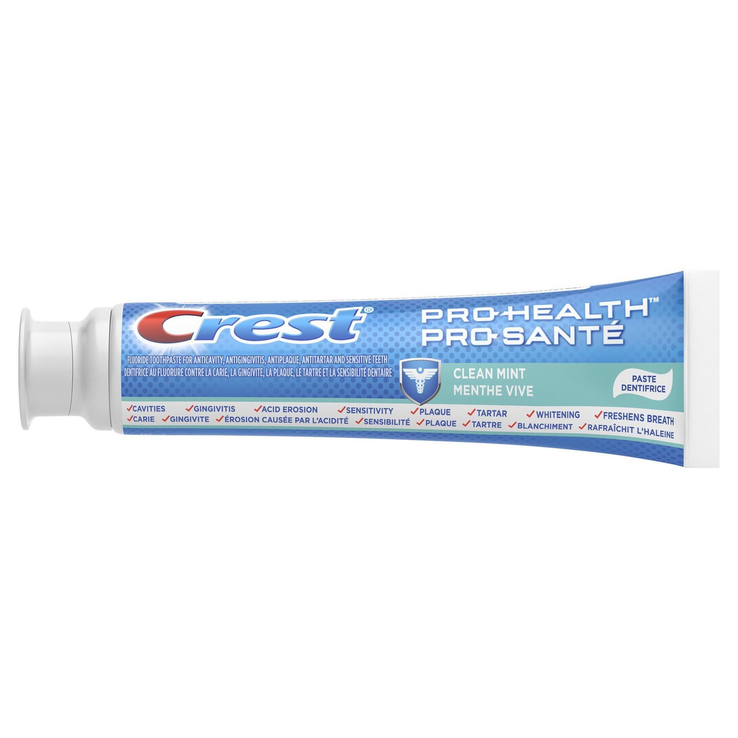Crest Pro-Health Smooth Formula Toothpaste, Clean Mint Paste - 130 ml