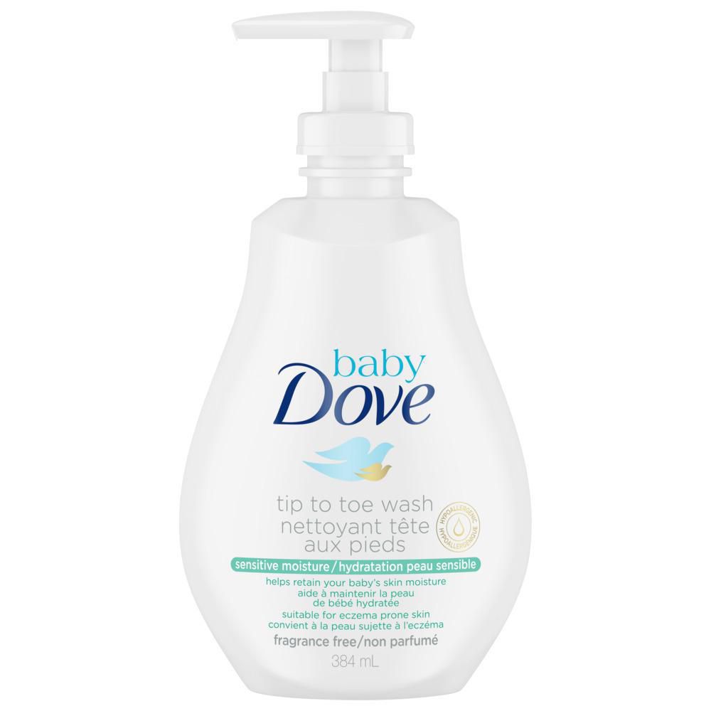 Dove Baby Tip-to-Toe Sensitive Moisture Wash - 384 ml